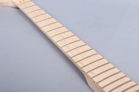 الغيتار الكهربائي الرقبة 24Fret 25.5 بوصة خشب القيقب فريتس مجداف رئيس الترباس على قضيب الجمالون استبدال الغيتار الكهربائي الرقبة in Kuwait