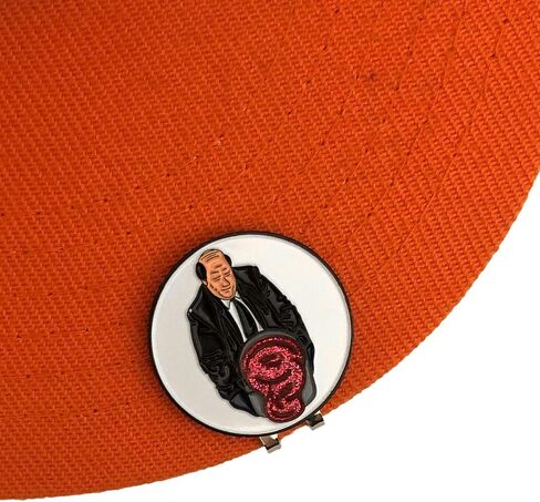 Balanced Co. Scranton Golf Hat Clip with Enamel Magnetic Ball Marker in Saudi Arabia