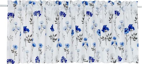 ستائر نافذة بألوان مائية على شكل زهرة مقاس 30 × 24 بوصة طبقات من الزهور والأوراق للمطبخ والحمام وغرفة المعيشة وغرفة النوم والحضانة in Kuwait