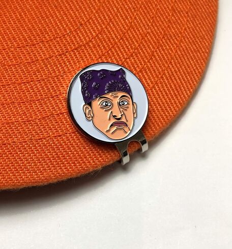 Balanced Co. Scranton Golf Hat Clip with Enamel Magnetic Ball Marker in Saudi Arabia