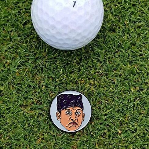 Balanced Co. Scranton Golf Hat Clip with Enamel Magnetic Ball Marker in Saudi Arabia