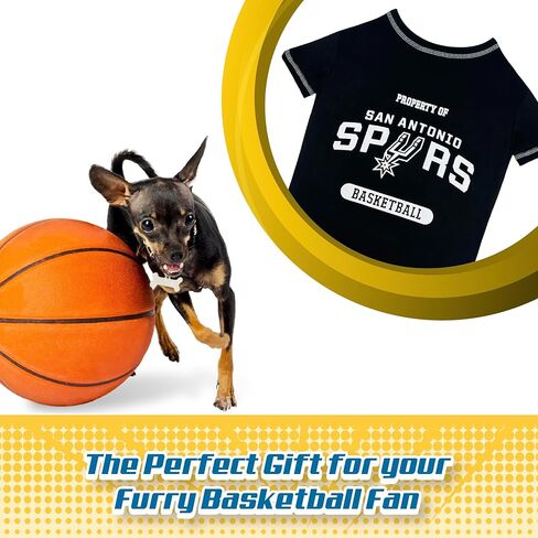 Pets First Cute Dog T-Shirt, X-Small - NBA Los Angeles Clippers Dog & Cat Shirt with Basketbal Team Logo. A Comfortable & Fashionable Yet Durable Pet Outfit, Blue (LAC-4014-XS) in Saudi Arabia