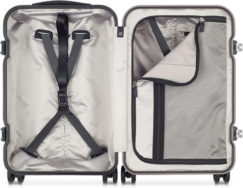 PEUGEOT Voyages Hardside Luggage with Spinner Wheels, Glossy White, 26 Inch Trunk in Saudi Arabia