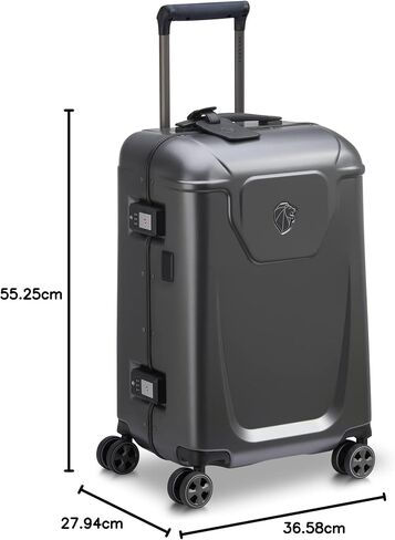 PEUGEOT Voyages Hardside Luggage with Spinner Wheels, Glossy White, 26 Inch Trunk in Saudi Arabia