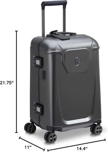 PEUGEOT Voyages Hardside Luggage with Spinner Wheels, Glossy White, 26 Inch Trunk in Saudi Arabia