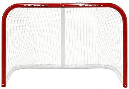 شبكة Winnwell Hockey شديدة التحمل - معدات أهداف الهوكي الداخلية والخارجية - معدات تدريب الهوكي الأساسية لصناديق هوكي الجليد in Kuwait