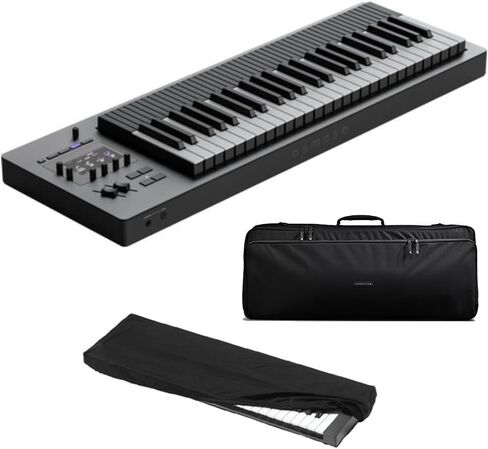حزمة EXPRESSIVE E Osmose 49-Key Synthesizer ووحدة تحكم MPE مع لوحة مفاتيح EXPRESSIVE E Osmose 49 مقاس 36 بوصة وغطاء غبار قابل للتمدد للوحة المفاتيح in Saudi Arabia