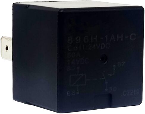 896H-1AH-C 24VDC 50A 4 دبابيس SPNO Mini ISO متعددة الأغراض السيارات التتابع الجريان ضيق in Kuwait