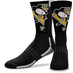 For Bare Feet Youth NHL Zoom Curve Team Crew Socks - Poly Spandex Blend - high-performance - superior comfort