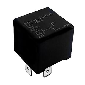 896H-1AH-C 24VDC 50A 4 Pins SPNO Mini ISO Multi-Purpose Automotive Relay-Flux Tight