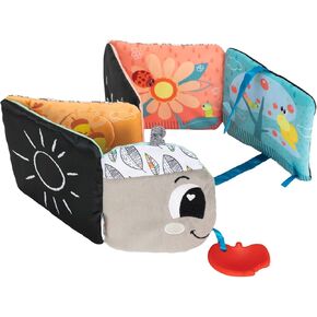 Lamaze Fun with Feelings Soft Baby Book - High Contrast Baby Book with Crinkly Cloth Pages - Sensory Books for Babies Ages 9 Months and Up