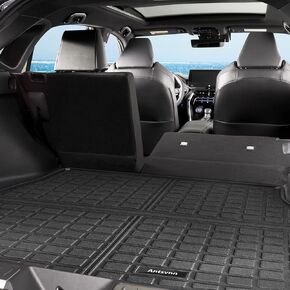 حصائر الأرضية وبطانة البضائع متوافقة مع Toyota Venza 2023 2022 2021 مجموعة حصيرة الحماية المطاطية لجميع الأحوال الجوية in Kuwait