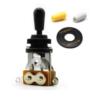 3 Way Electric Guitar Toggle Switch Pickup Selector for Gibson Epiphone Les Paul Electric Guitar with Switch Knob Washer