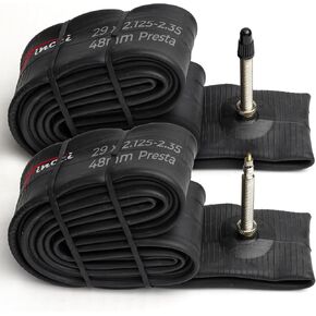 Fincci Bike Inner Tube 29 x 2.125/2.2/2.3/2.35 - Inner Tubes 48mm for Cycle Bicycle Bike Tire - Pack of 2