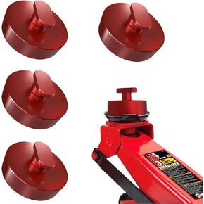 4PCS Lifting Jack Pad for Chevy Corvette C5 C6 C7 Puck Jack Point Billet Upgraded Aluminum Lift Point Adapter