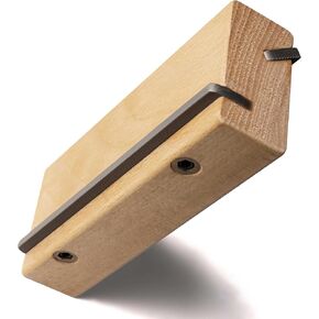 MOSTLEY Guitar 𝙁𝙧𝙚𝙩 𝙀𝙣𝙙 𝘽𝙚𝙫𝙚𝙡𝙞𝙣𝙜 𝙁𝙞𝙡𝙚 Angled 35/90 Degree, Removable Frets Edge Dressing File, Luthier Fretting Sprout Beveler Tool, Fret End Trimming File with Solid Wooden Handle
