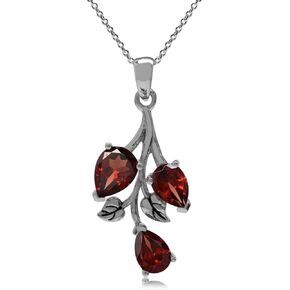 Silvershake 2.76ct. Natural Peridot 925 Sterling Silver Leaf Pendant with 18 Inch Chain Necklace