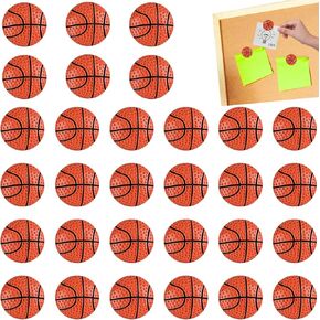 35 Pack Sport Ball Push Pins Baseball Thumb Tacks Mini Cute Baseball Pushpins Decorative Baseball Cork Board Pins Map Tacks for Bulletin Board Cork Board Office Home Wall Map Hanging (Baseball-A)