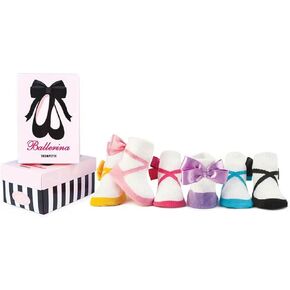 Trumpette Baby-girls Newborn New Ballerina Sock Set, Multi, Small (0-12Months)