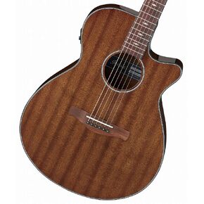 Ibanez AEG62 Acoustic Electric Guitar, Natural Mahogany High Gloss