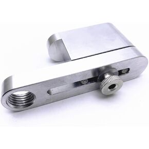 Jiayouy Purfling Soundhole Router Guide Luthier Tool for Guitar Instrument Making Tool Silver