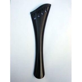 Harp cello tailpiece Ebony Wood Round 4/4 size