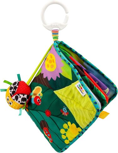 كتاب Lamaze Fun with Feelings Soft Baby - كتاب أطفال عالي التباين مع صفحات قماش مجعدة - كتب حسية للأطفال من عمر 9 أشهر فما فوق in Kuwait