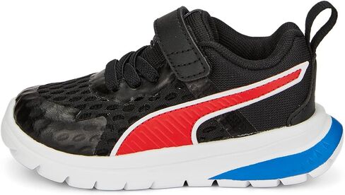 PUMA Unisex-Child Evolve Run Hook and Loop Sneaker, Summer Rose Dust-white, 13 Little Kid in Saudi Arabia