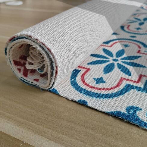 سجاد YRXRUS Valentine Day Boho Area Rugs، سجاد قطني لديكور الغرفة، سجاد شرابة، 23.6 × 35.4 بوصة للحفلات، المعيشة، غرفة النوم، غرفة الغسيل، المطبخ، ديكور المنزل المدخل in Saudi Arabia