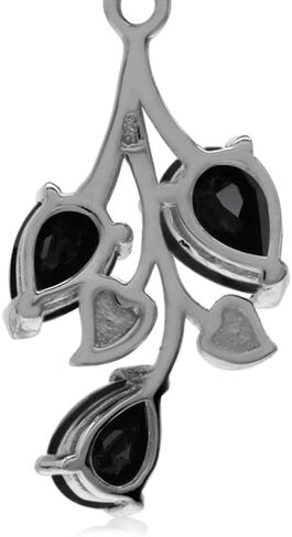 Silvershake 2.76ct. Natural Peridot 925 Sterling Silver Leaf Pendant with 18 Inch Chain Necklace in Saudi Arabia