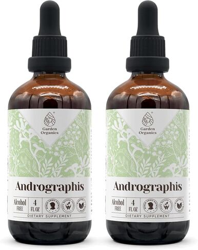 Andrographis Alcohol-Free Natural Tincture Extract, Immune System Booster, Liquid Drops Made from 100% Andrographis (Andrographis paniculata) Dried Herb (2 fl oz) in Saudi Arabia