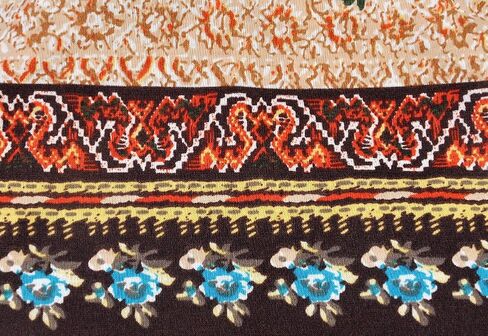 وشاح قبعة قبعة كيميائية للسيدات من EXCHIC مرن ومطبوع بالزهور in Kuwait