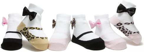 Trumpette Baby-girls Newborn New Ballerina Sock Set, Multi, Small (0-12Months) in Saudi Arabia