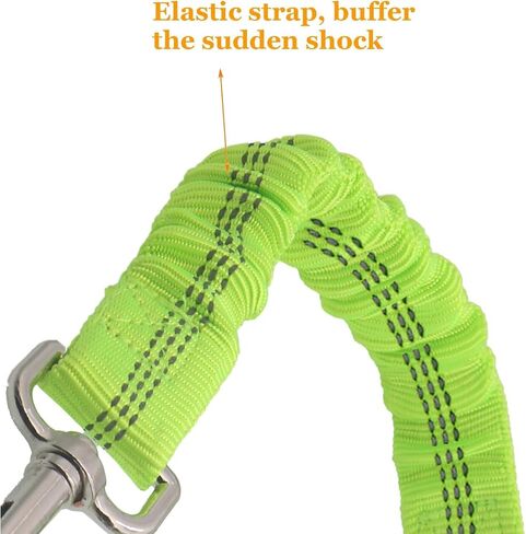 Heavy Duty Nylon Dog Seat Belt for Car - Adjustable, Reflective and Safe Pet Seatbelt for Traveling with Your Pet - Perfect for Cars, SUVs and Trucks - Green in Kuwait