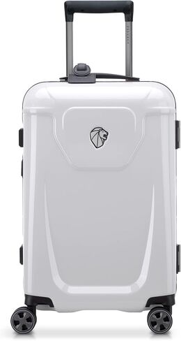 PEUGEOT Voyages Hardside Luggage with Spinner Wheels, Anthracite, Carry-On 19 Inch in Saudi Arabia