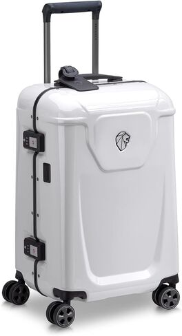 PEUGEOT Voyages Hardside Luggage with Spinner Wheels, Anthracite, Carry-On 19 Inch in Saudi Arabia