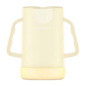 Momcozy Squeeze Pouch Holder for Food Pouches and Drink Boxes, Baby Pouch Holder Allows Baby to Self-Feed and Avoid Messes, Baby Food Pouch Holder Handle is Easy to Grip, Comfortable, Green