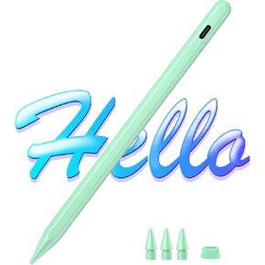 Stylus Pen for iPad 2024-2018 with Faster Charge,Tilt Sensor Battery Indicators Pencil for Apple iPad Pro M4 2024,iPad Air M2 2024,iPad 10/9/8/7/6th,iPad Air 5/4/3,iPad Pro 11 & 12.9",iPad Mini 6/5