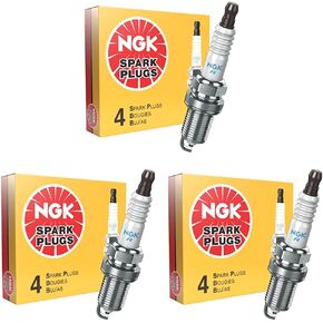 NGK Copper Spark Plug 5122, Zinc Dipped Shell, Longer Insulator Nose, High Alumina Ceramics