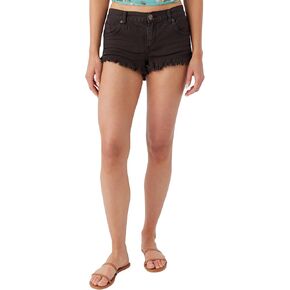 O'NEILL Womens Bowie Denim Shorts, Blue Grass Wash, 25