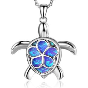 ONLYJUMP Cute Frog Pendant Necklace Copper Blue Green Colorful Animal Charm Lovely Diamond Necklace for Teens Girls Women Mothers Jewelry Gift