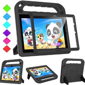 BMOUO All-New Case for 10 Inch Tablet (13th/11th Generation, 2023/2021Release) - Lightweight Shockproof Kids Case for 10 inch Tablet, Not for Lenovo Samsung Tablet - Black