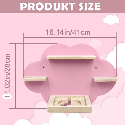 Taladad for TonieBox and Tonie Shelf Cloud,Tonies Storage for 12-20 Tonie Figures Characters Magnetic Wall Shelf for Tonies Toniebox, Charging Station, Blue in Saudi Arabia