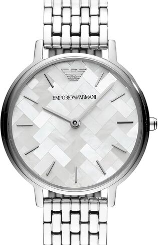Emporio Armani Women's Two-Hand Leather Watch in Kuwait
