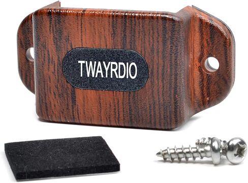 TWAYRDIO حامل تثبيت على لوحة القيادة للراديو المحمول، خطاف مشبك للحزام مع مسامير لموتورولا Talkabout Midland BaoFeng Retevis Yaesu، جهاز اتصال لاسلكي ثنائي الاتجاه، حزمة من 2 in Kuwait