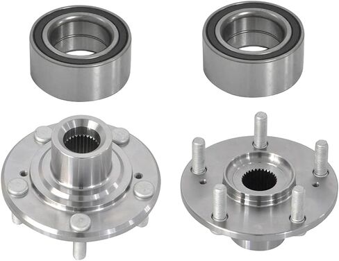 IRONTEK 44600-TA0-A00x2 محور العجلة الأمامي الأيسر والأيمن مناسب لسيارة Honda 2008-2012 Accord، 2010-2011 Accord Crosstour، 2012-2015 Crosstour، مناسب لـ Acura 2009-2014 TSX قطعتان in Kuwait