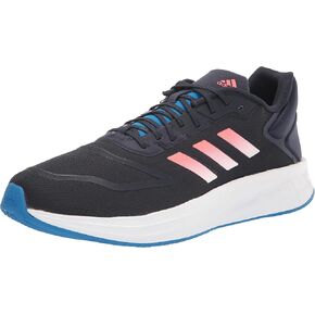 حذاء الجري Duramo Sl 2.0 للرجال من adidas، رمادي/أسود/أحمر حيوي، 10