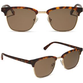 DIFF Biarritz Designer Sunglasses for Women and Men UV400 Polarized Protection, Classic fashion trendy style
