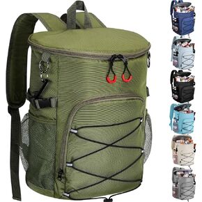 Cooler Backpack 30 Cans,Portable Backpack Coolers Insulated Leak Proof,Made with Water-Resistant 900D Oxford Lightweight Cooler Bag for 12h Hot/Cold Retention in Kuwait