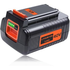 FSKE 3.5Ah 40V Lithium Battery Replacement for Black and Decker 40V Battery LBX2040 LST136 LBXR2036 LBXR36 LHT2436 LSWV36 LST540 LST136W etc